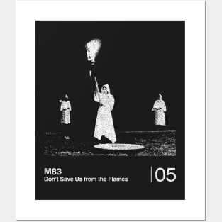 M83 / Minimalist Graphic Fan Artwork Design Posters and Art